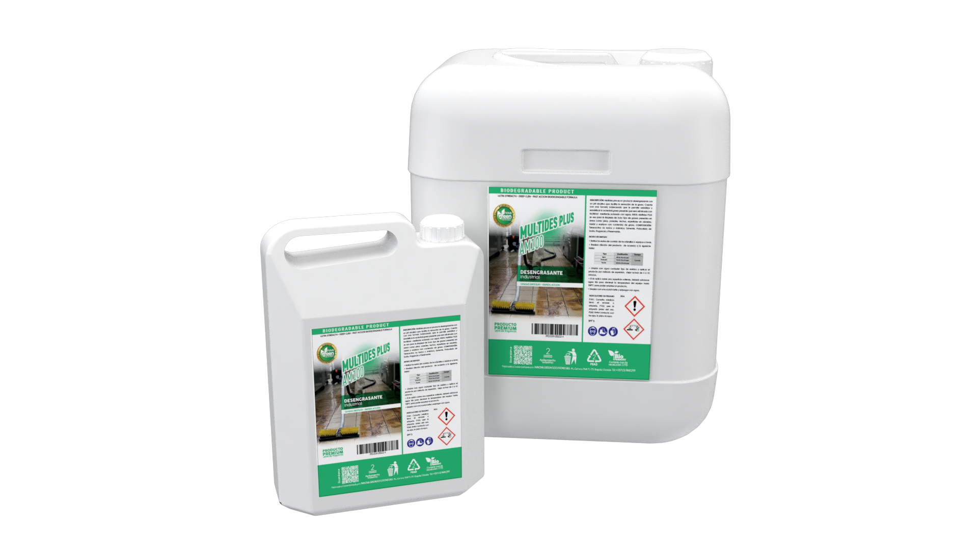 Desengrasante Industrial - Multides Plus
